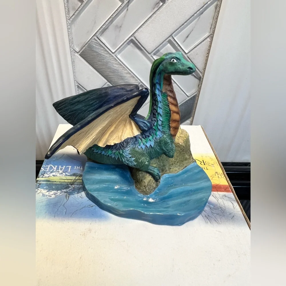 SALE Vintage Tudor Mint Lake Dragon 1999